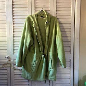 Land’ End Fleece Jacket in Green
